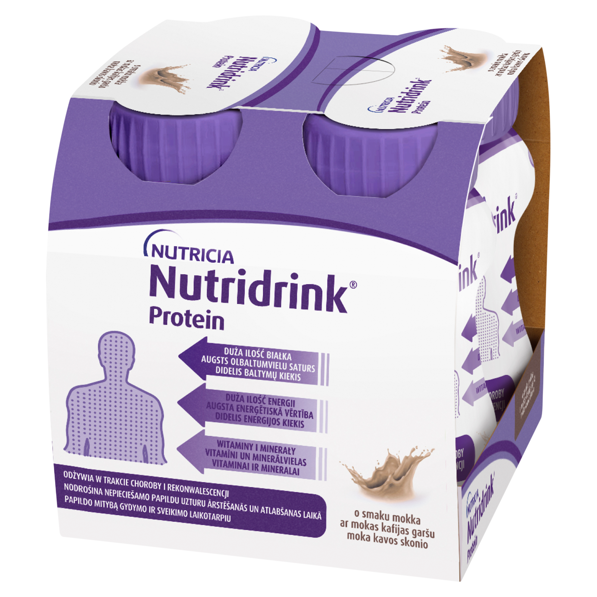 Nutridrink Protein smak mokka 4x 125 ml zdjęcie