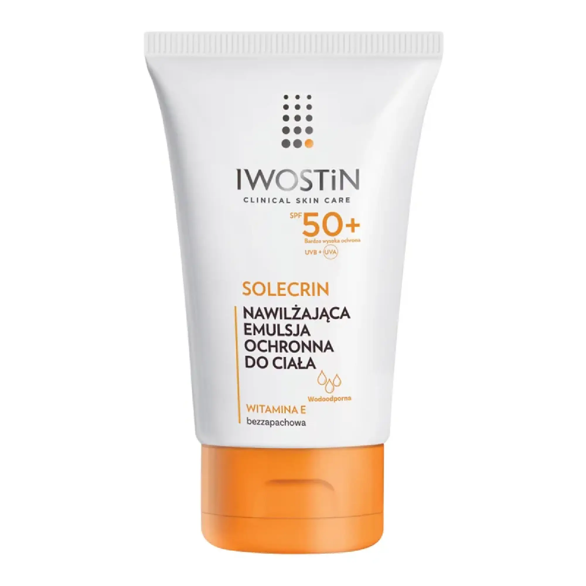 Iwostin Solecrin, nawilżająca emulsja ochronna SPF50+, 150 ml