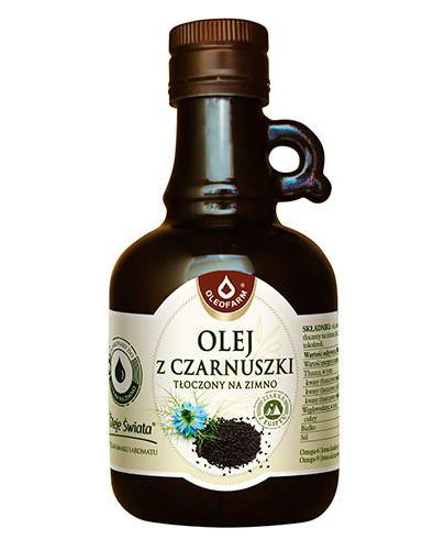 Oleofarm olej z czarnuszki tłoczony na zimno, płyn 250 ml zdjęcie