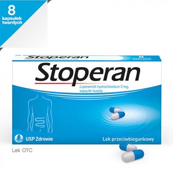 STOPERAN, 8 kaps. Na biegunkę, cena, opinie, właściwości