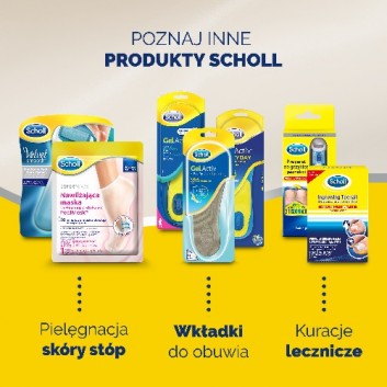 Scholl Intensywne odżywienie krem do stóp - 75 ml Do twardej skóry stóp 