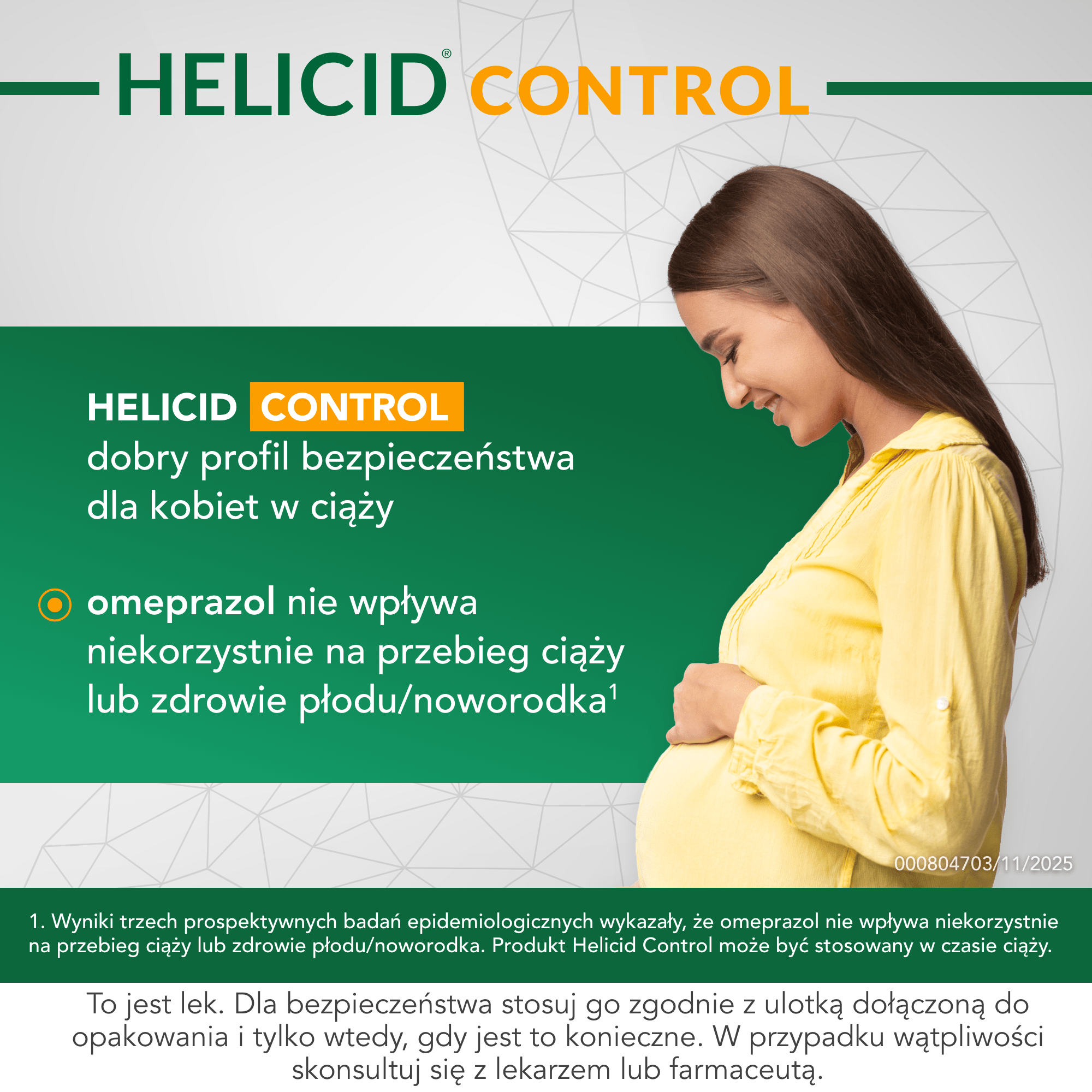 Helicid Control 10 mg 14 kapsułek