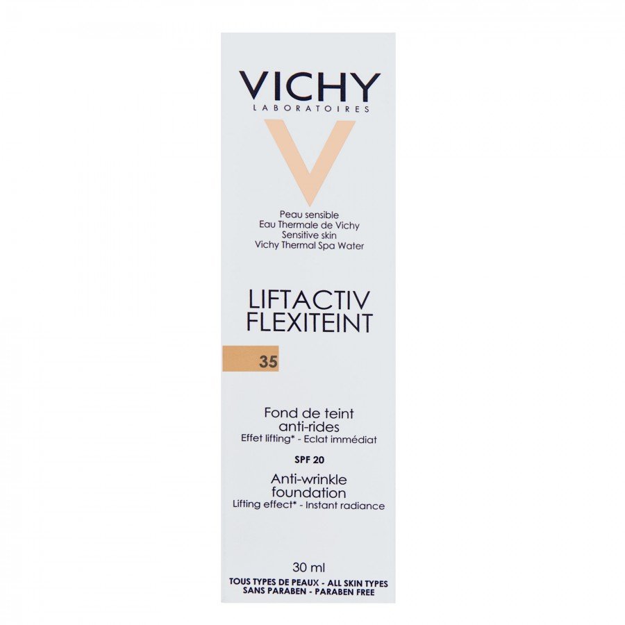 Vichy Liftactiv Flexiteint, podkład wygładzający zmarszczki, 35 Sand, 30 ml