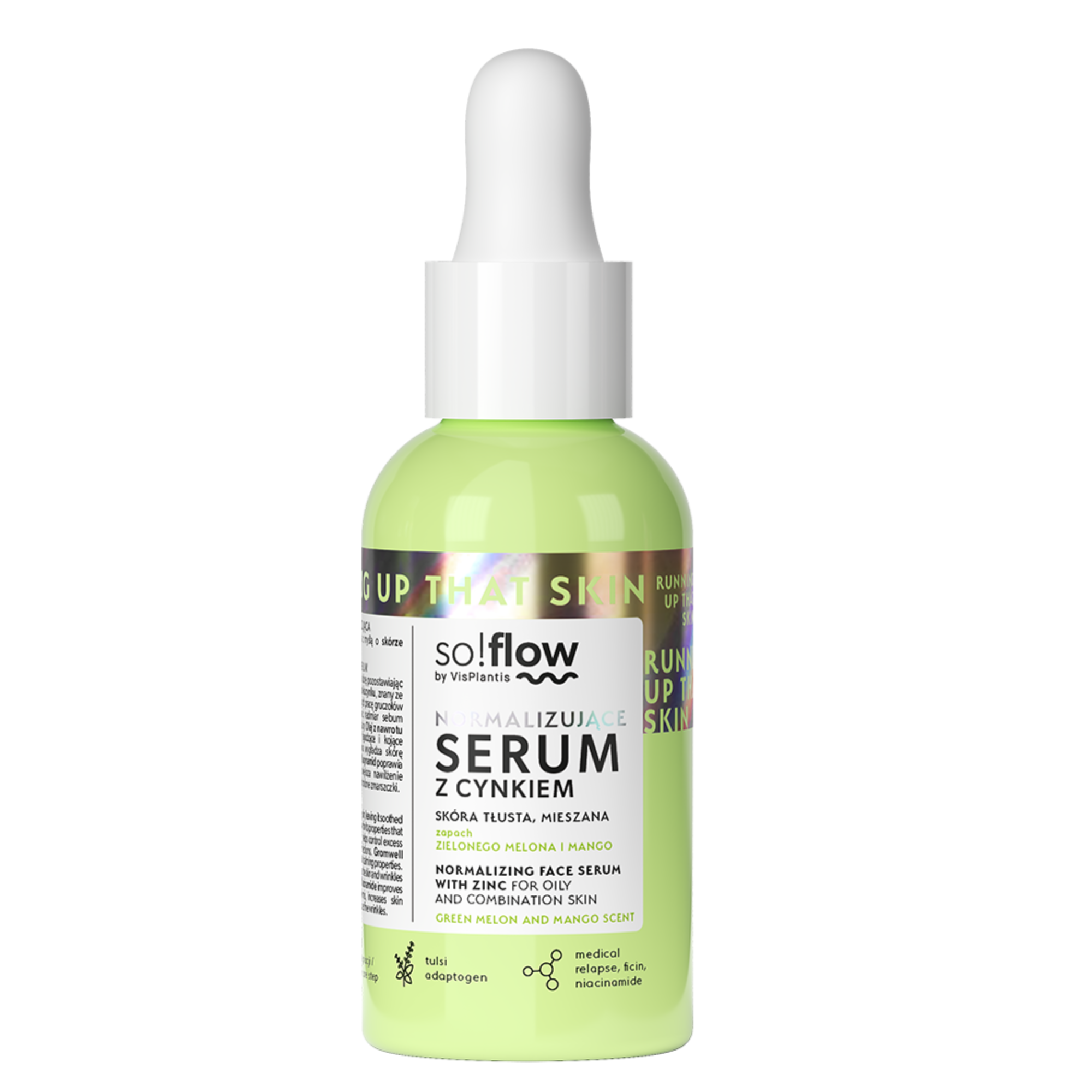 So!flow Normalizujące serum z cynkiem i niacynamidem, 30 ml zdjęcie