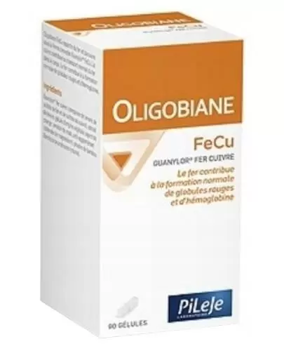 Oligobiane FeCu 90 kapsułek zdjęcie