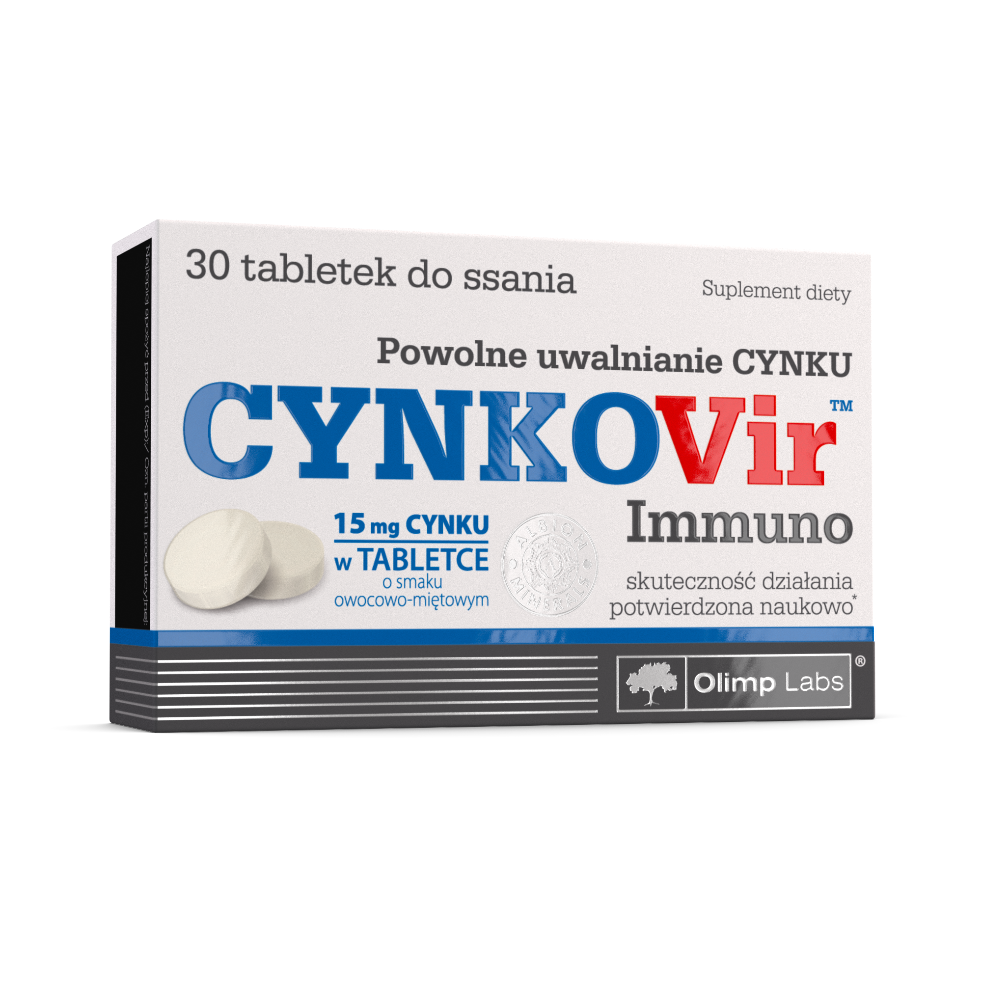 Olimp, Cynkovir Immuno, 30 tabletek zdjęcie