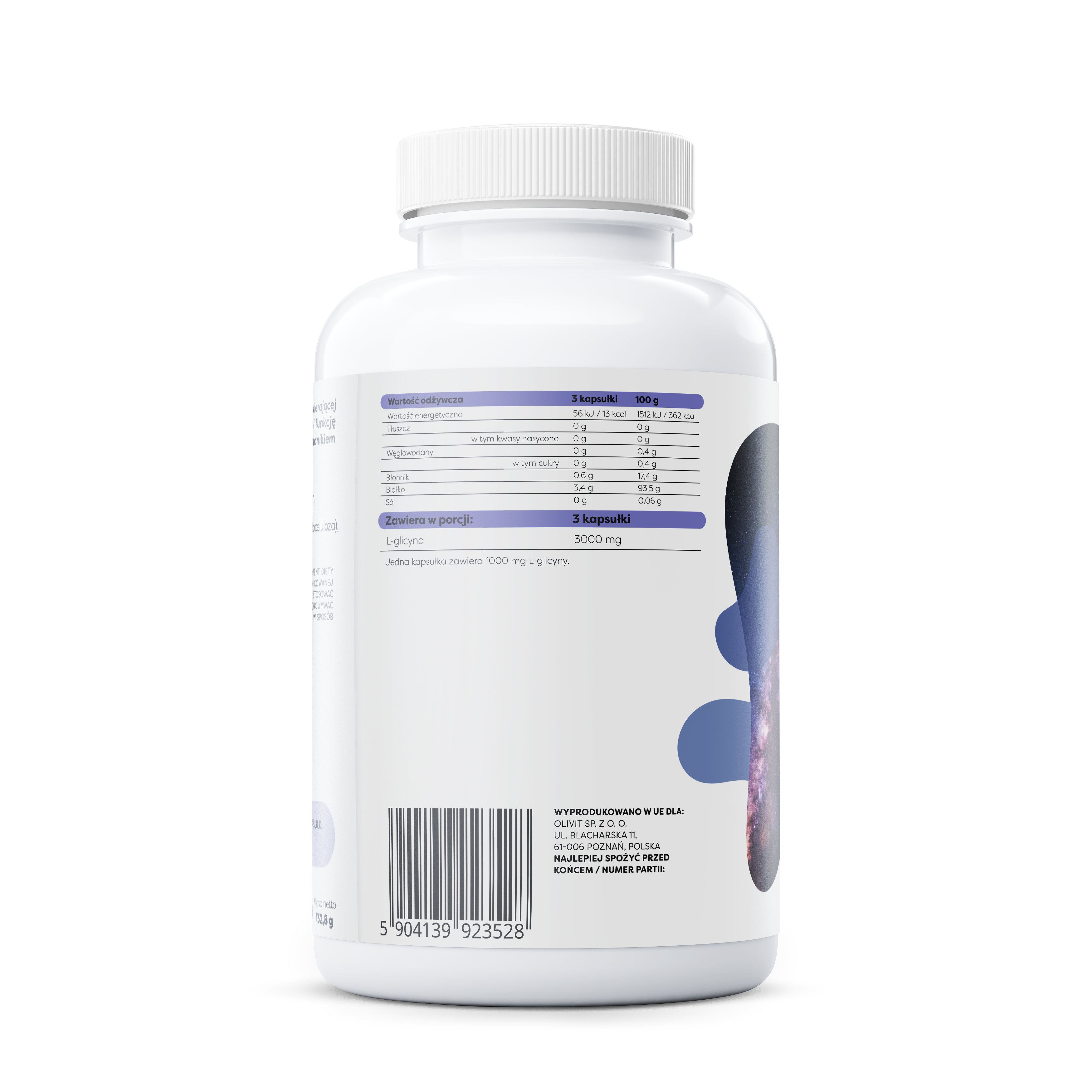 Osavi Glicyna 1000 mg, 120 kapsułek