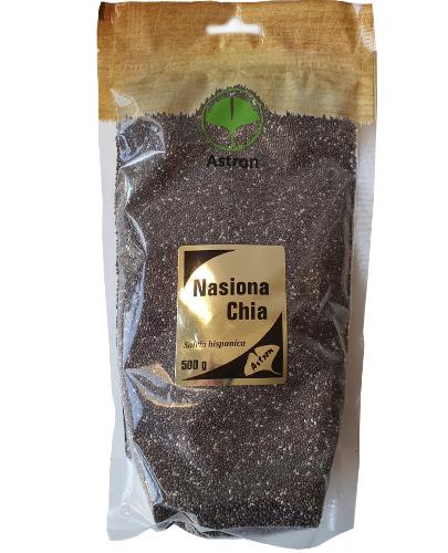 Astron Nasiona Chia - 500 g - cena, opinie, stosowanie zdjęcie