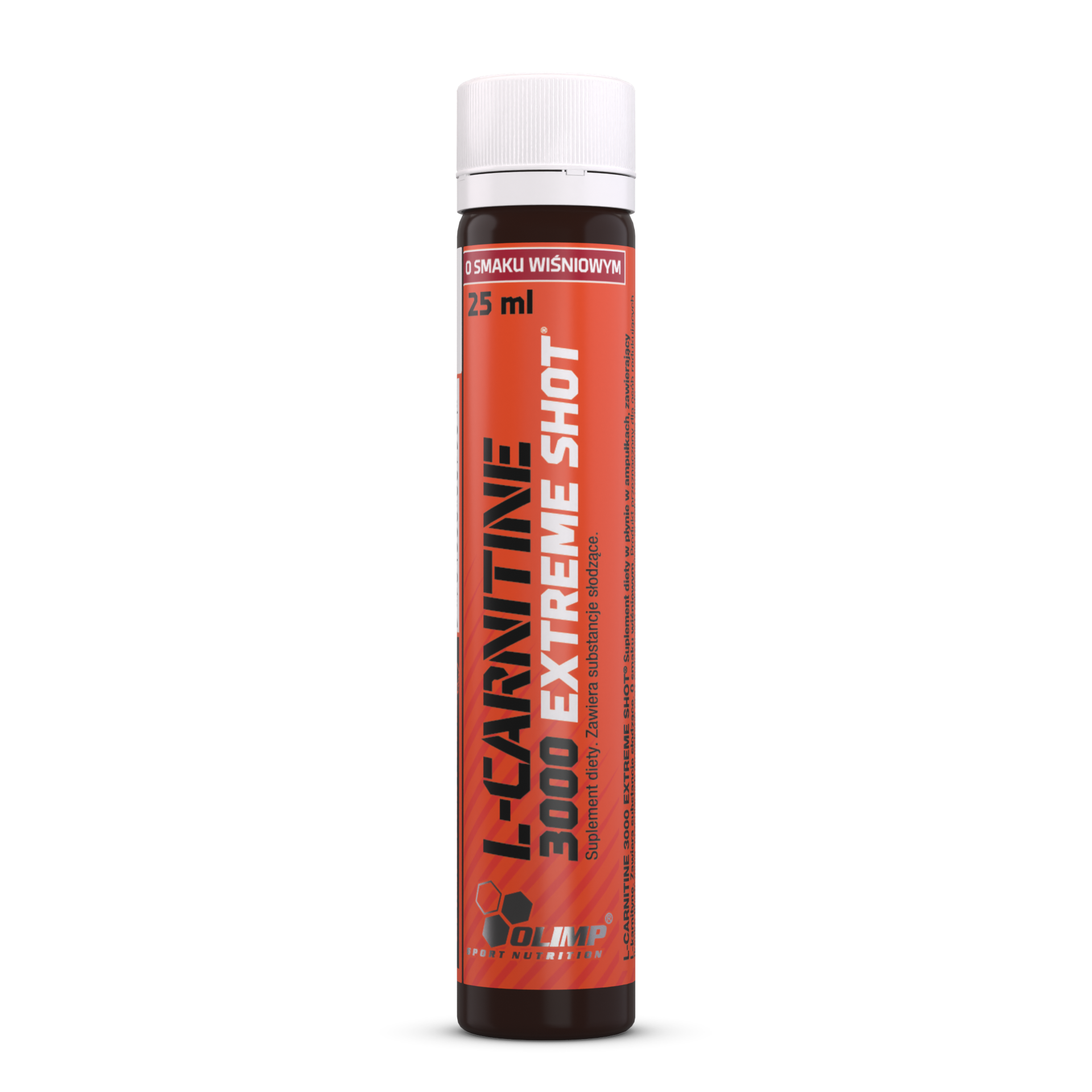 Olimp, L-carnitine 3000 extreme shot smak wiśniowy, 25 ml [szkło] zdjęcie
