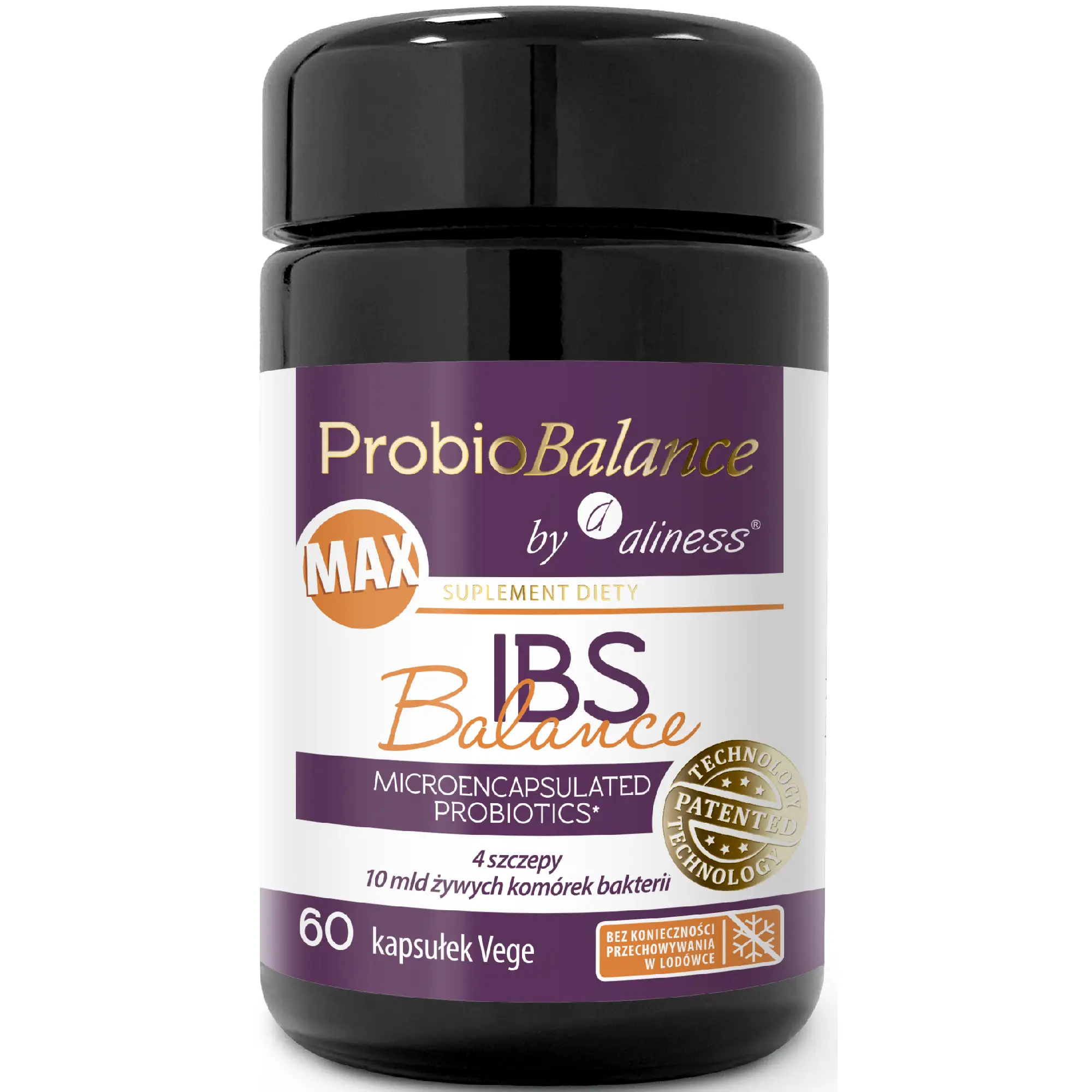ProbioBalance, IBS Balance Max 10 mld., kapsułki vege, 60 sztuk zdjęcie