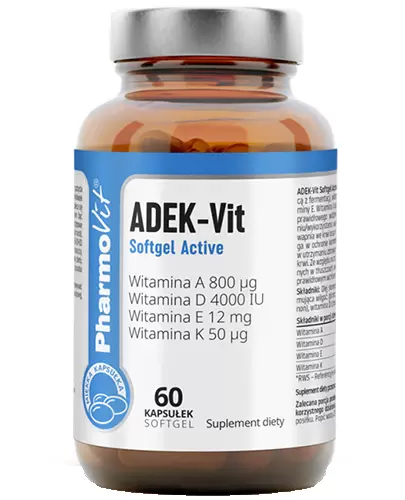 PharmoVit ADEK-Vit 60 kapsułek zdjęcie