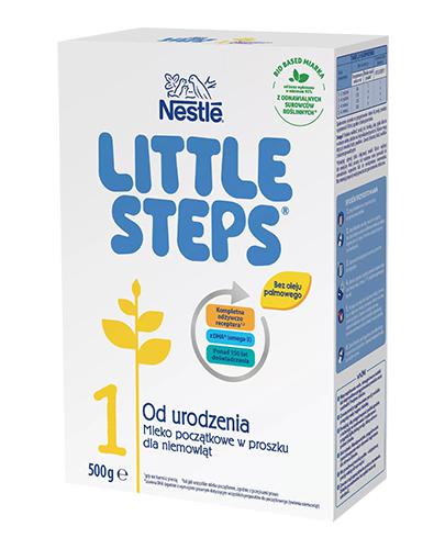 Nestle Little Steps 1 Mleko początkowe w proszku dla niemowląt od urodzenia, 500 g, cena, opinie, składniki zdjęcie