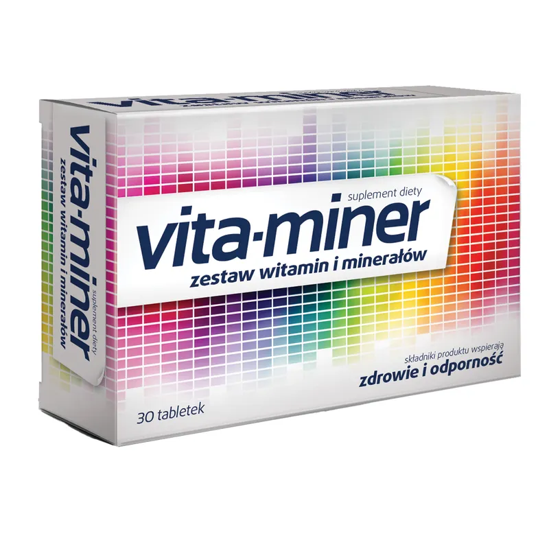 Vita-miner 30 tabletek zdjęcie