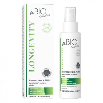 LONGEVITY Gęstość i wzmocnienie Naturalna regenerująca mgiełka do włosów, 100 ml