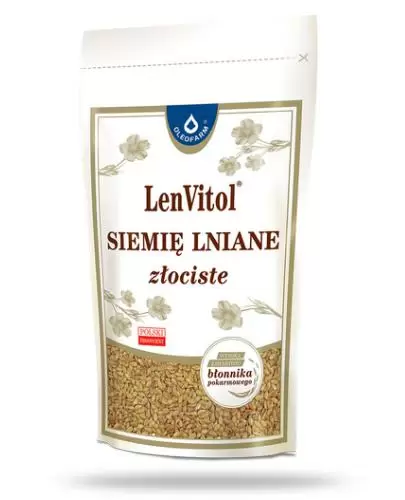 Siemię lniane złociste 450 g zdjęcie