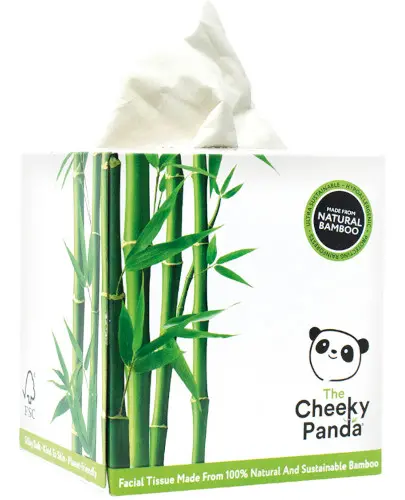 The Cheeky Panda bambusowe chusteczki do twarzy 56 sztuk zdjęcie