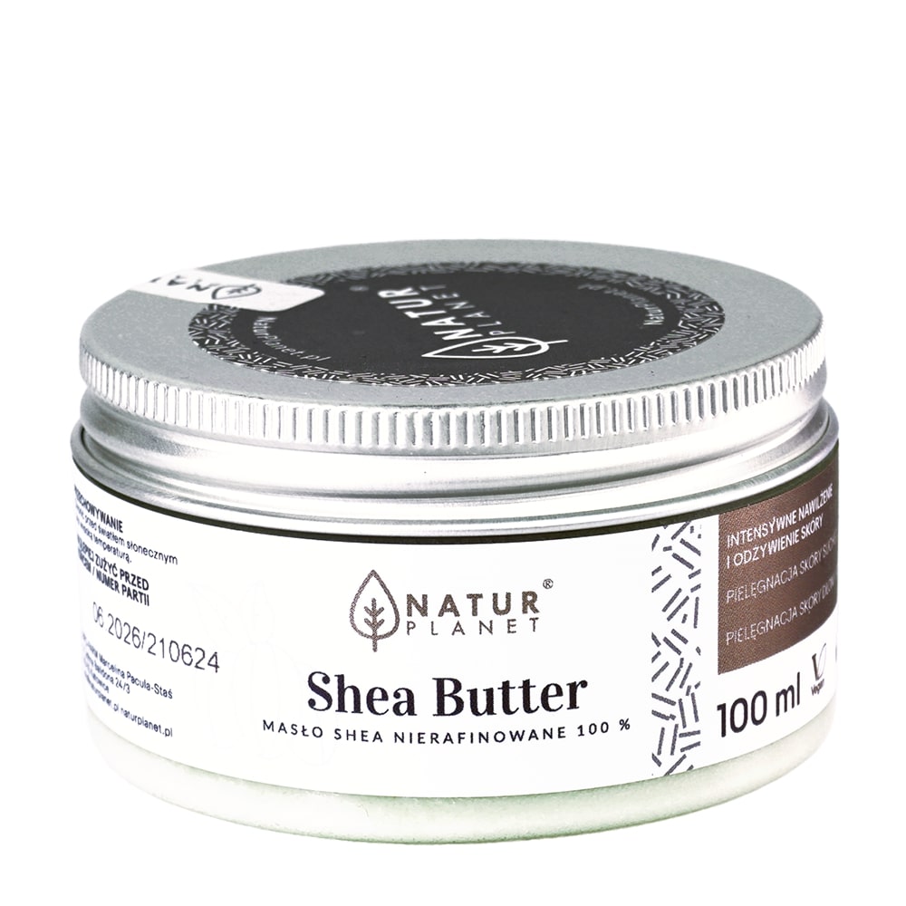 Natur Planet Shea Butter 100% masło Shea nierafinowane 100 ml zdjęcie