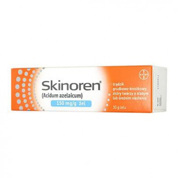 Skinoren 150mg/g żel na trądzik grudkowo-krostkowy 30 g