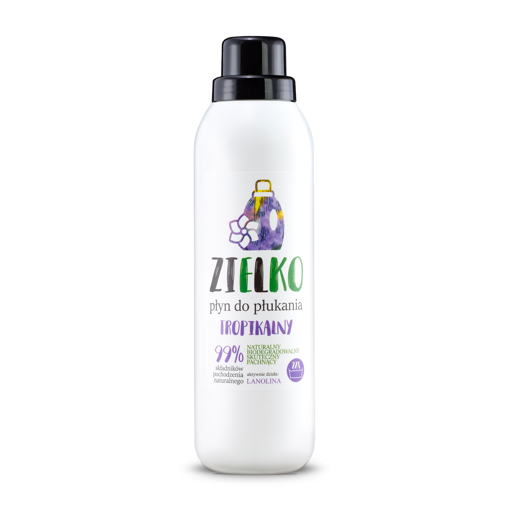 Zielko, Płyn do płukania Tropikalny, 1000 ml zdjęcie