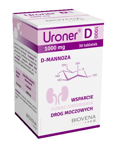 Uroner D 1000 mg, 30 tabletek zdjęcie