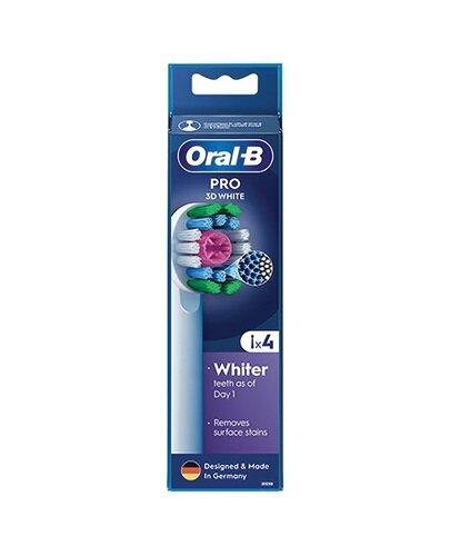 Oral-B Pro 3D White Końcówki do szczoteczek elektrycznych, 4 sztuki zdjęcie