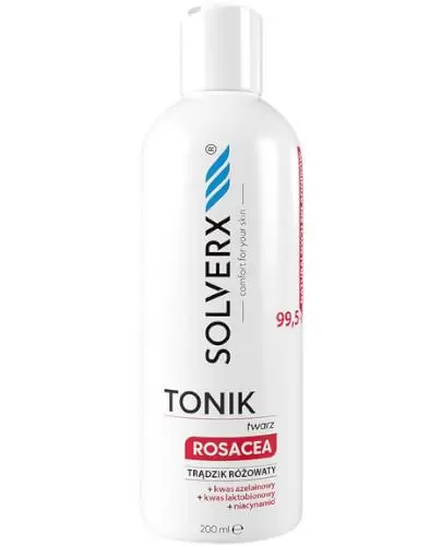 Solverx Rosacea tonik do twarzy na trądzik różowaty 200 ml zdjęcie