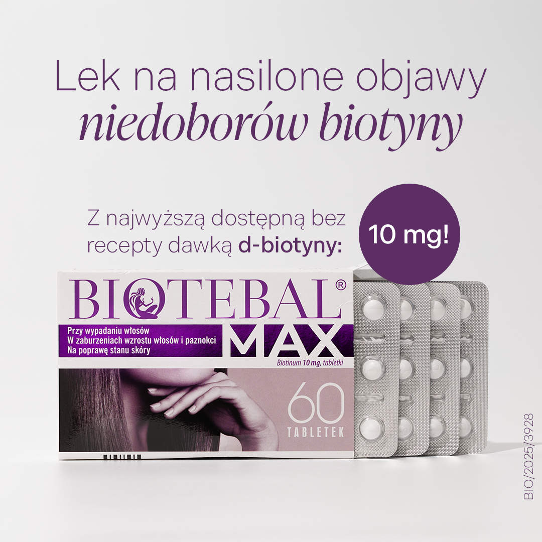 Biotebal Max, 10 mg, tabletki, 60 sztuk
