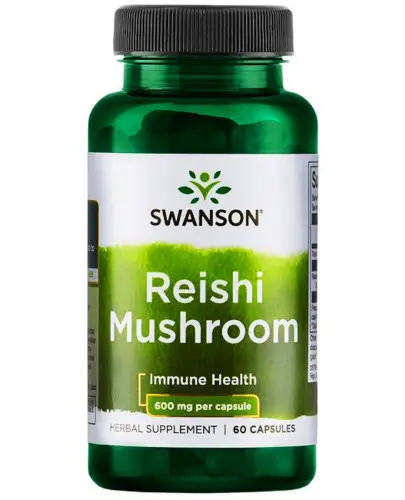 SWANSON Reishi Mushroom - 60 kaps. zdjęcie