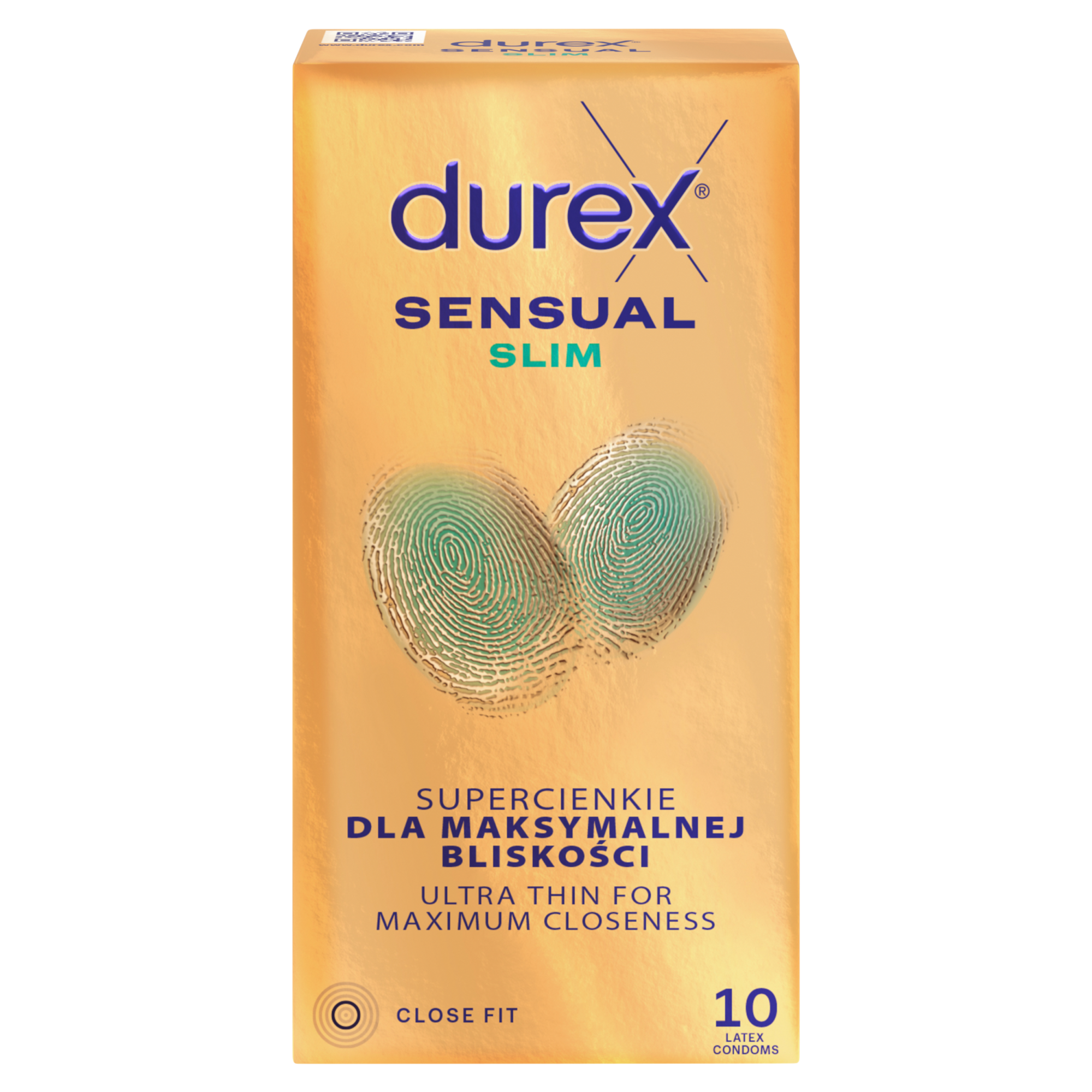 Durex Sensual Slim, prezerwatywy 10 sztuk zdjęcie