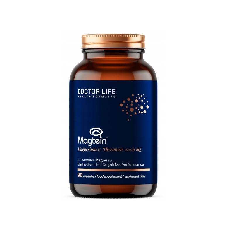 Doctor Life Magtein L-Treonian magnezu 2000 mg, 90 kapsułek zdjęcie