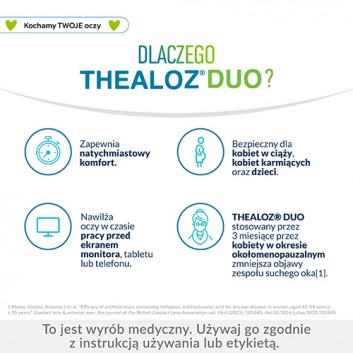 Thealoz Duo krople do oczu 10 ml