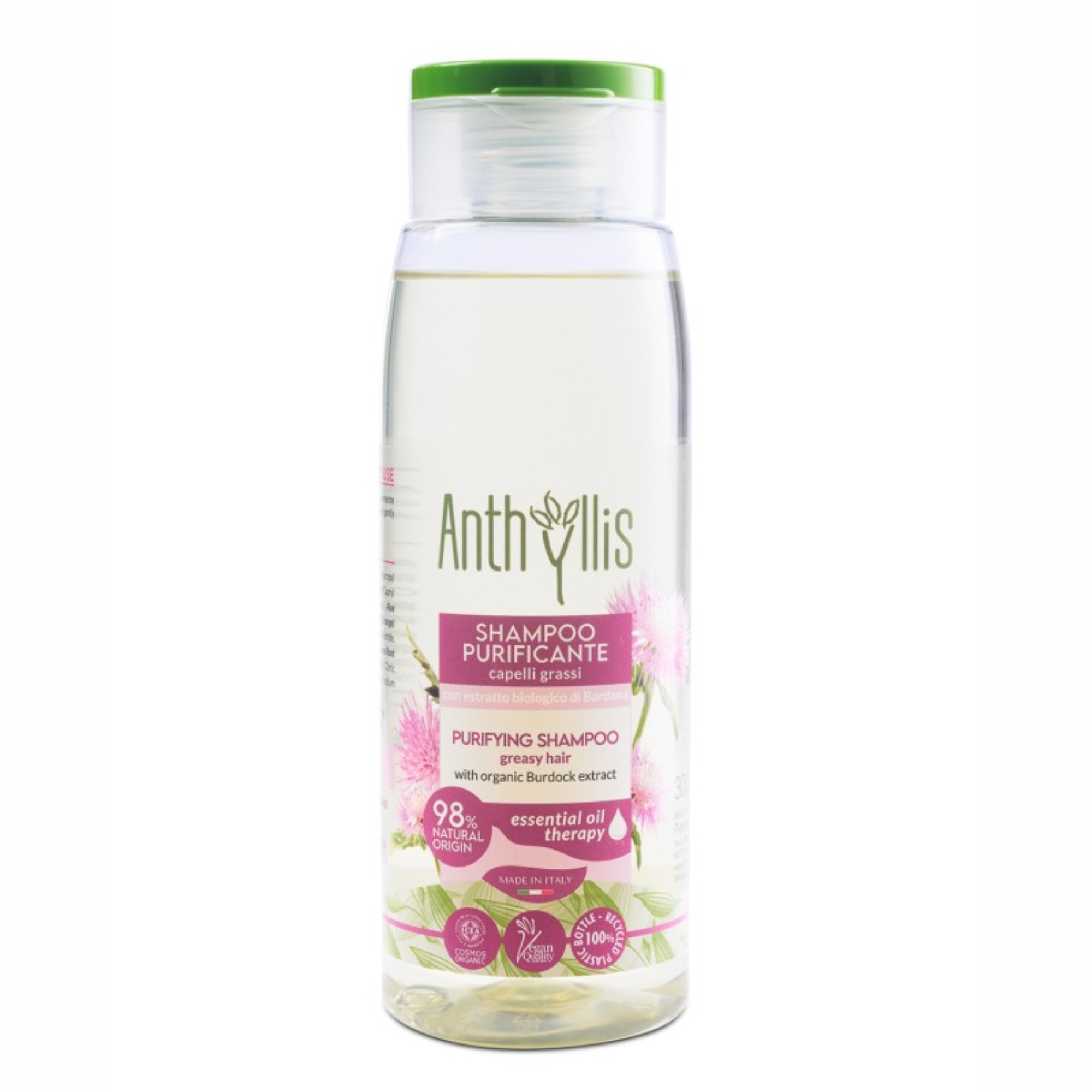 Anthyllis Bio Szampon oczyszczający do włosów przetłuszczających się, 300 ml zdjęcie