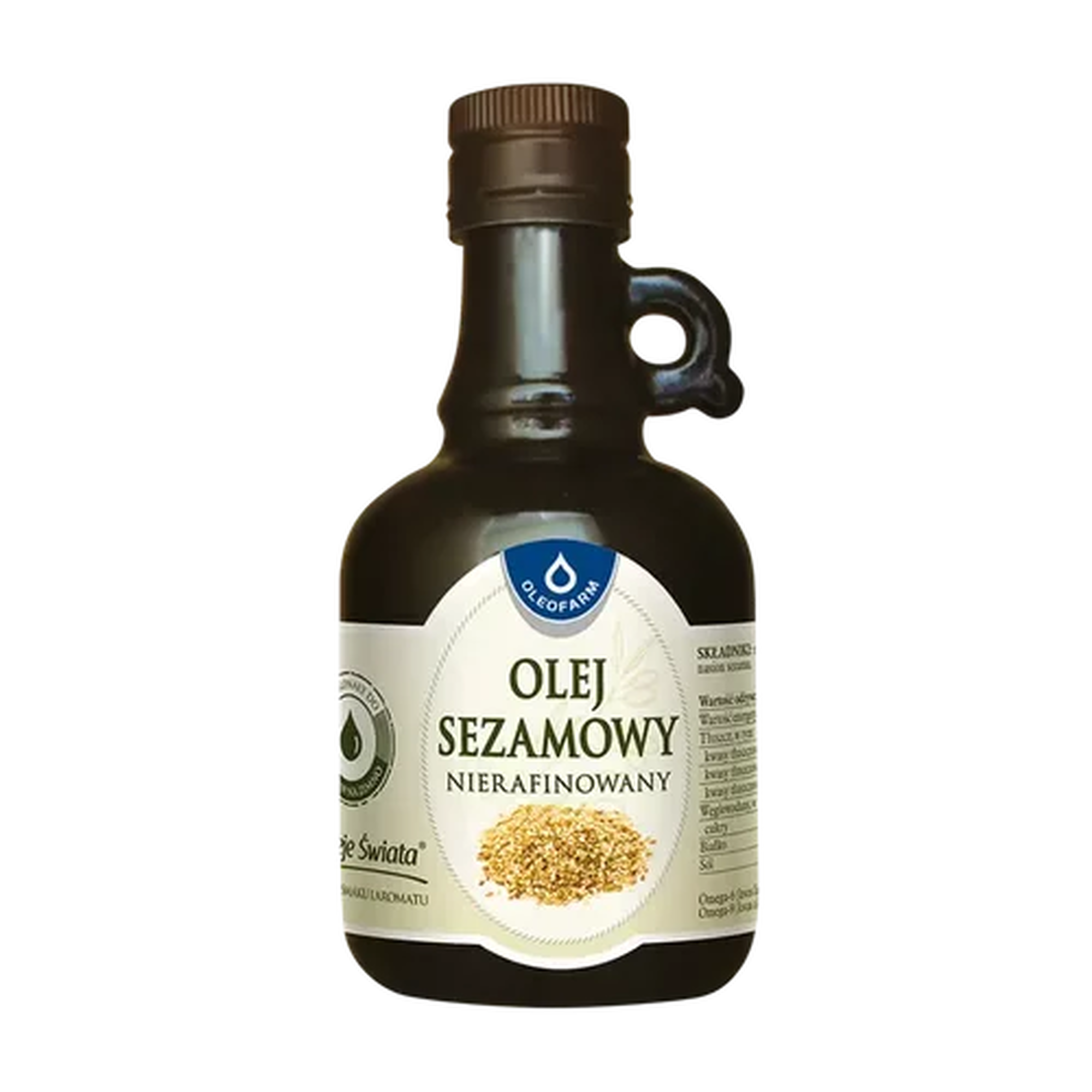 Oleofarm olej sezamowy nierafinowany, 250 ml zdjęcie