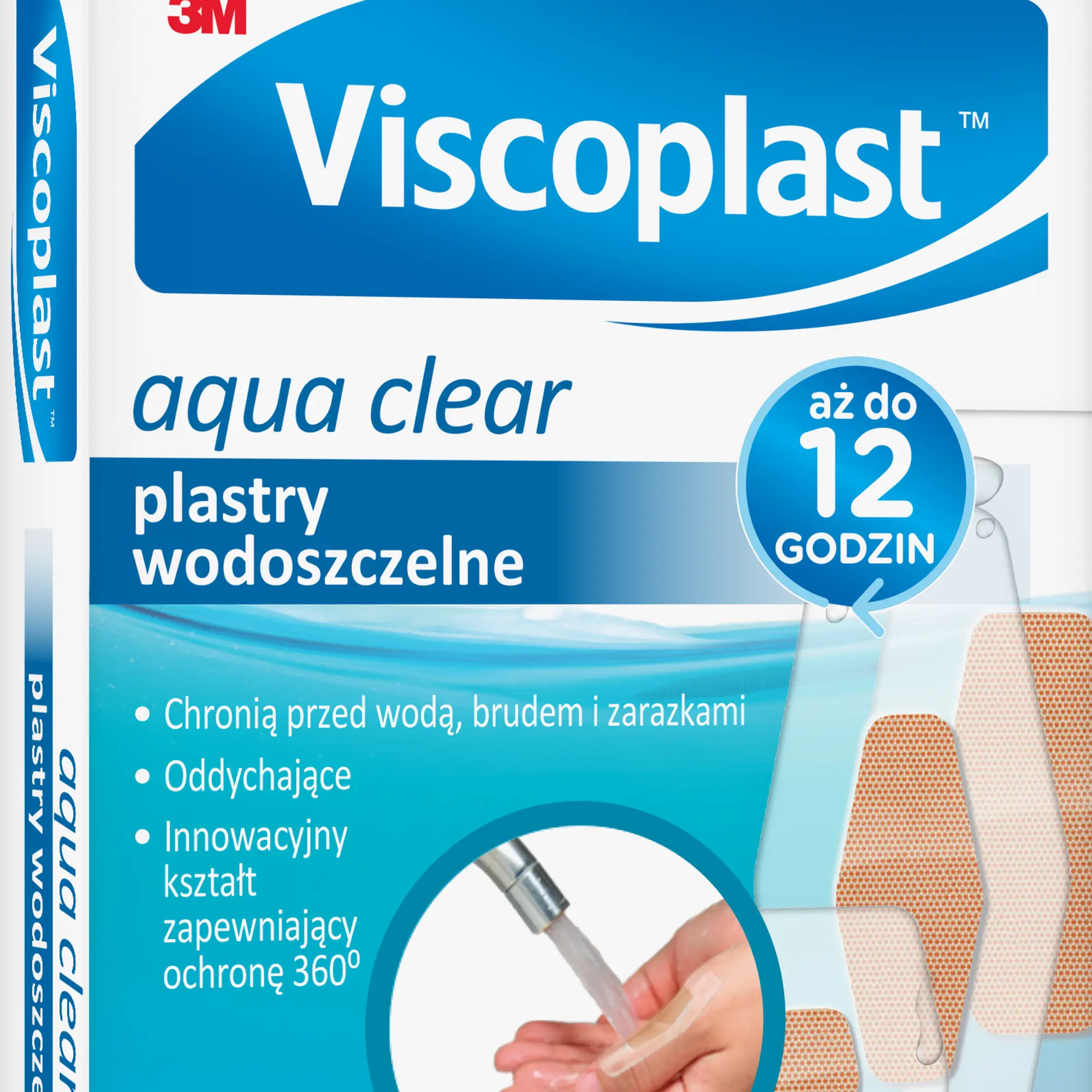 Viscoplast Aqua Clear plastry wodoszczelne 14 sztuk