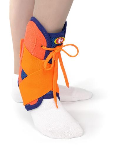 Pani Teresa Medica Young Stabilizator stawu skokowego dla dzieci Niebieski19-22 cm, 1 sztuka [PT 0339] zdjęcie