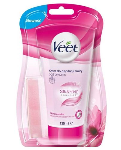 Veet Krem do depilacji pod prysznic dla skóry normalnej, 135 ml zdjęcie