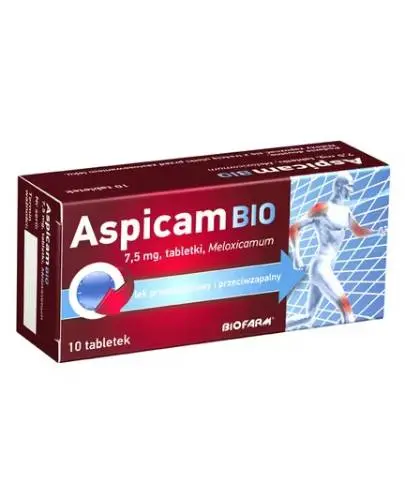 Aspicam Bio, 7,5 mg, tabletki, 10 sztuk zdjęcie