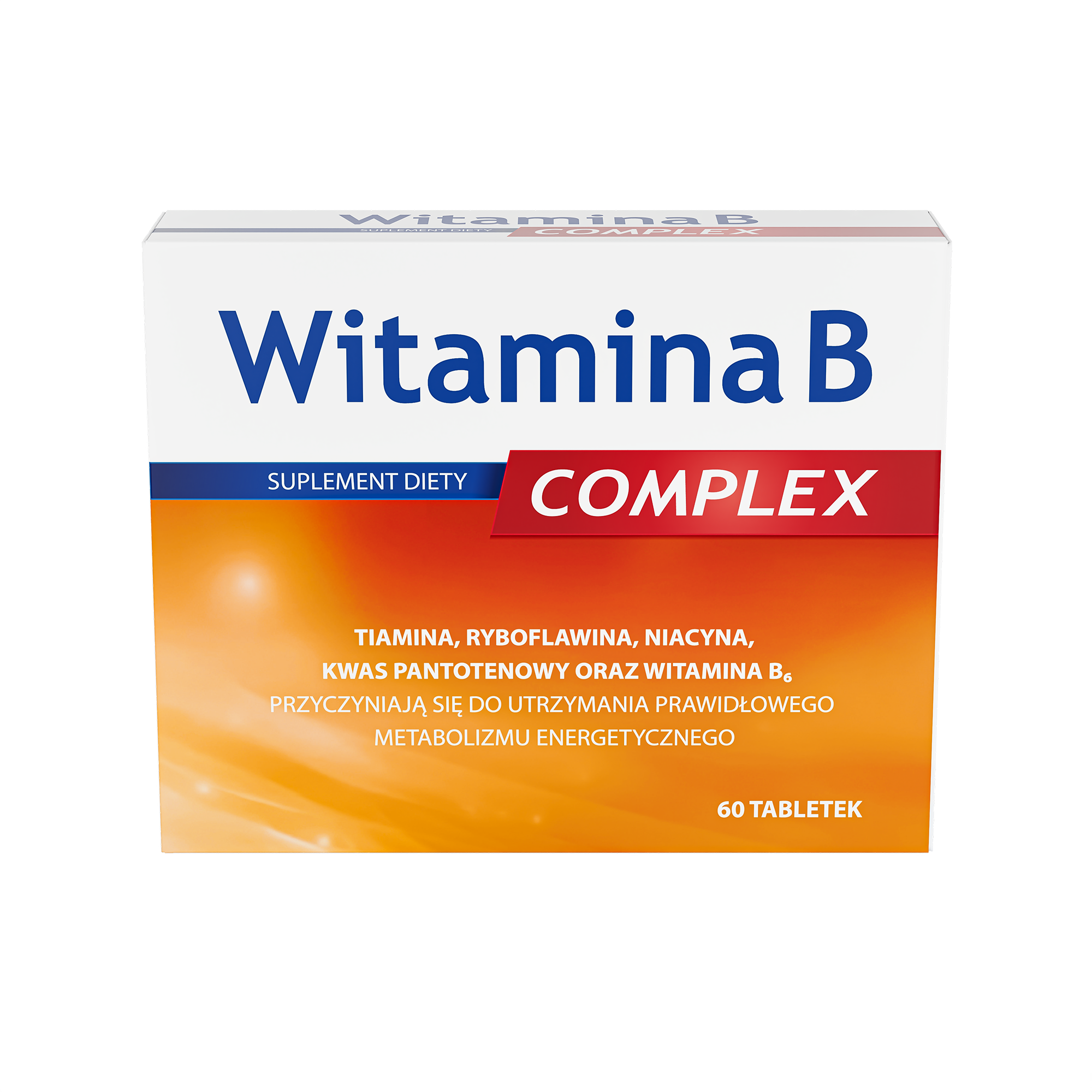 Witamina B Complex, tabletki, 60 sztuk