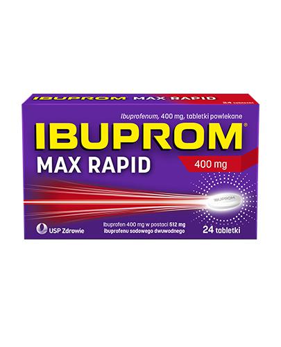 Ibuprom Max Rapid, 24 tabletki zdjęcie