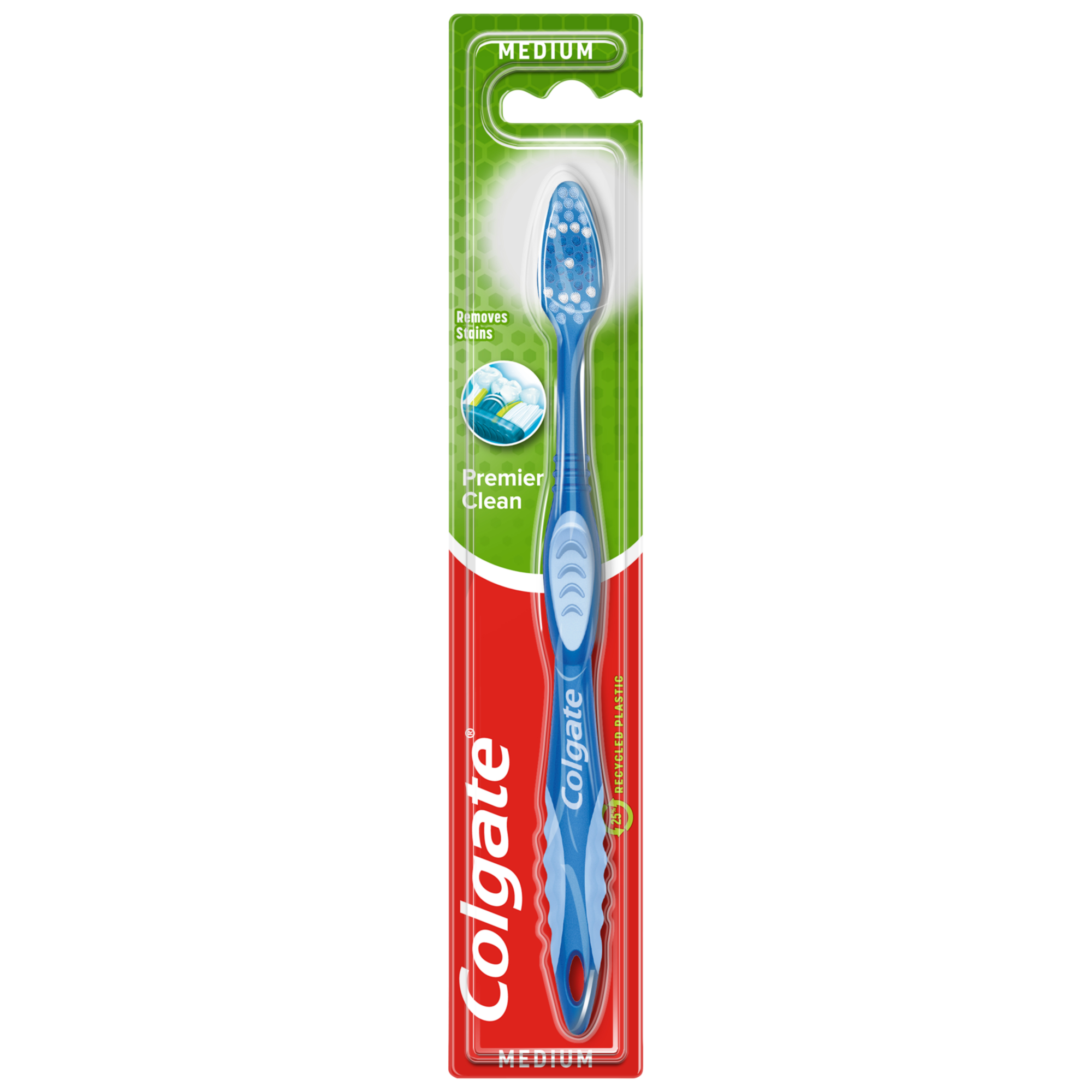 Colgate Szczoteczka do zębów Premier clean Średnia, 1 sztuka zdjęcie