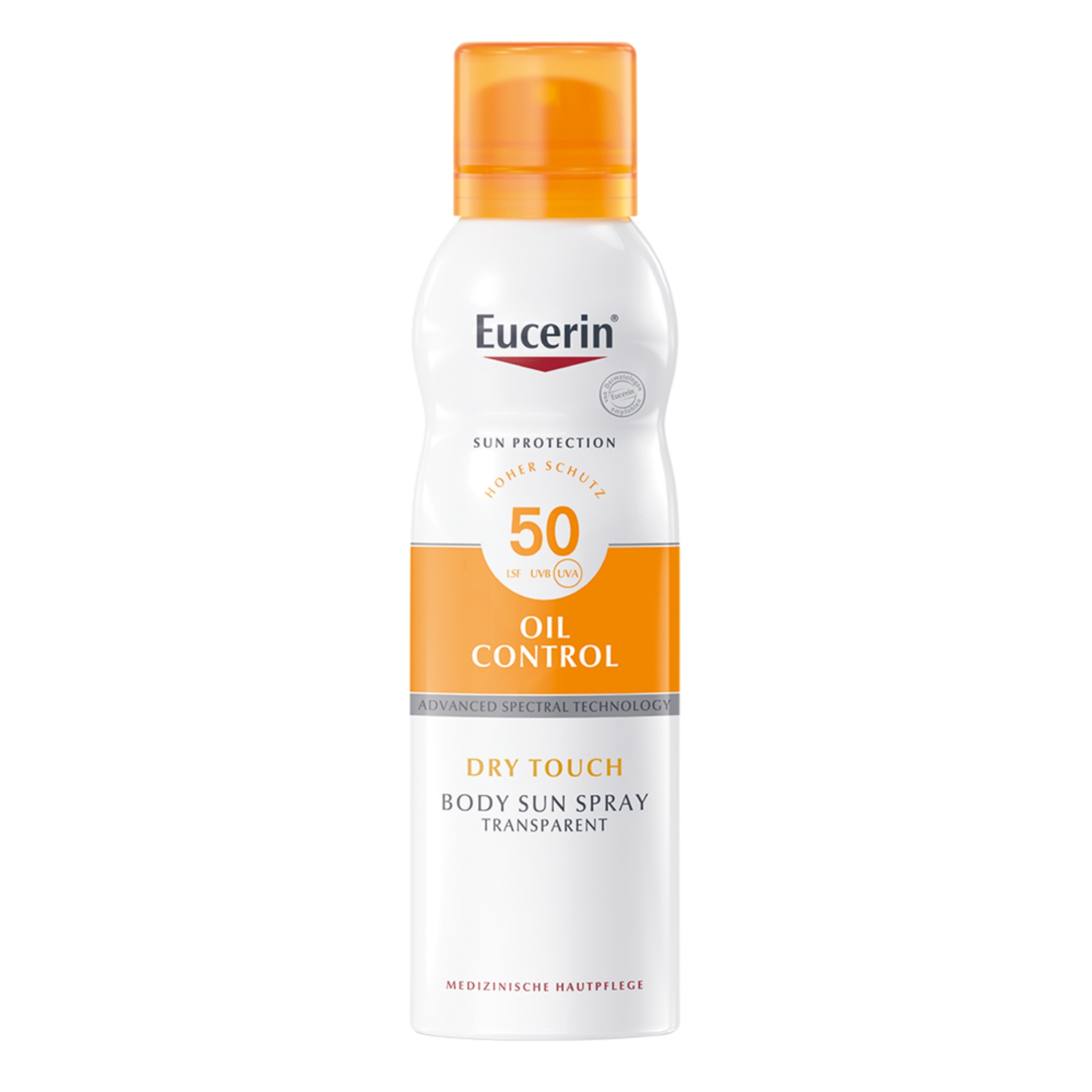 Eucerin Oil Control SPF 50, Transparentny spray ochronny do ciała, 200 ml zdjęcie