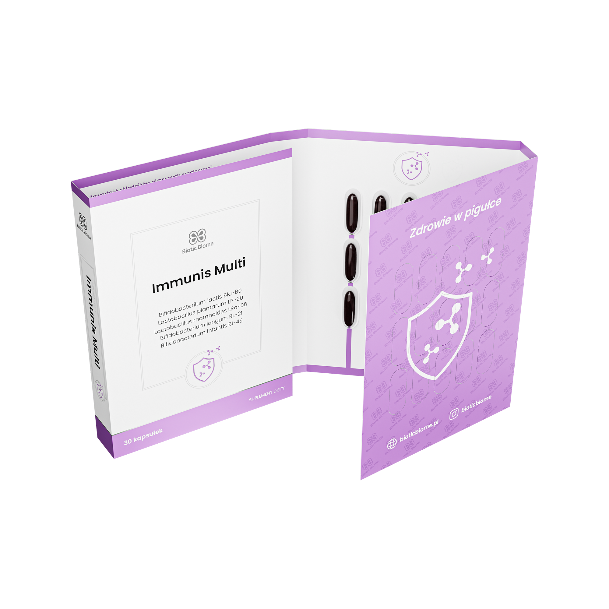 Biotic Biome Immunis Multi, kapsułki, 30 sztuk