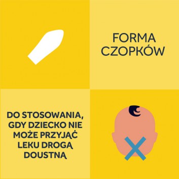 Nurofen dla dzieci 60 mg czopki 10 sztuk