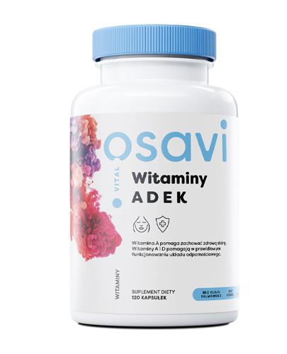 Witaminy ADEK, 120 kaps., cena, opinie, wskazania zdjęcie