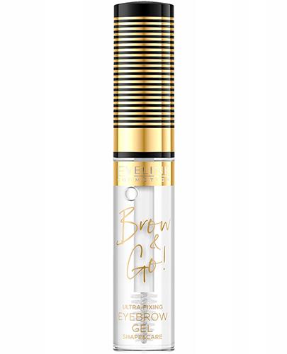 Eveline Brow & Go! Mocny żel utrwalający i pielęgnujący brwi - 6 ml - cena, opinie, właściwości zdjęcie