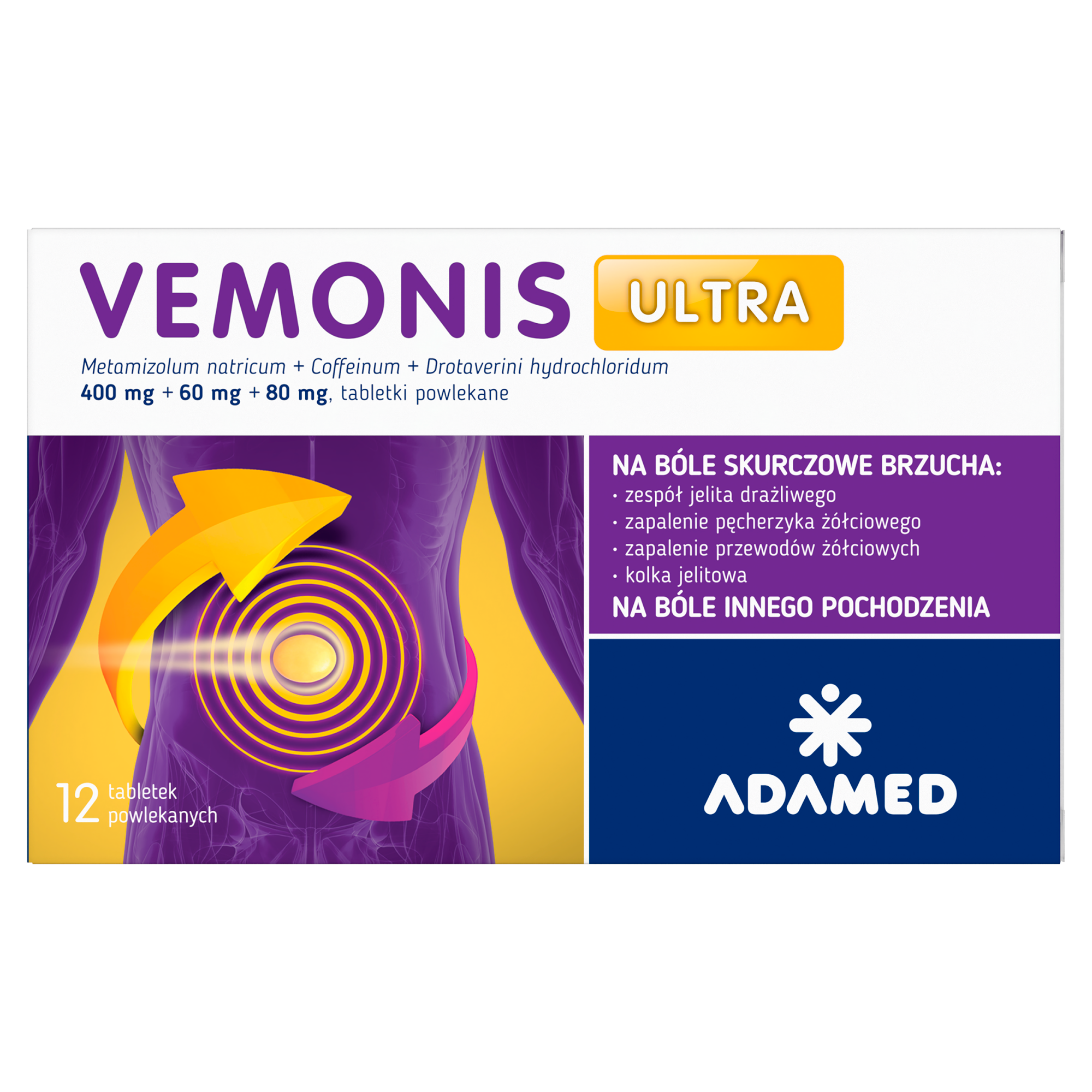 Vemonis Ultra, 12 tabletek zdjęcie