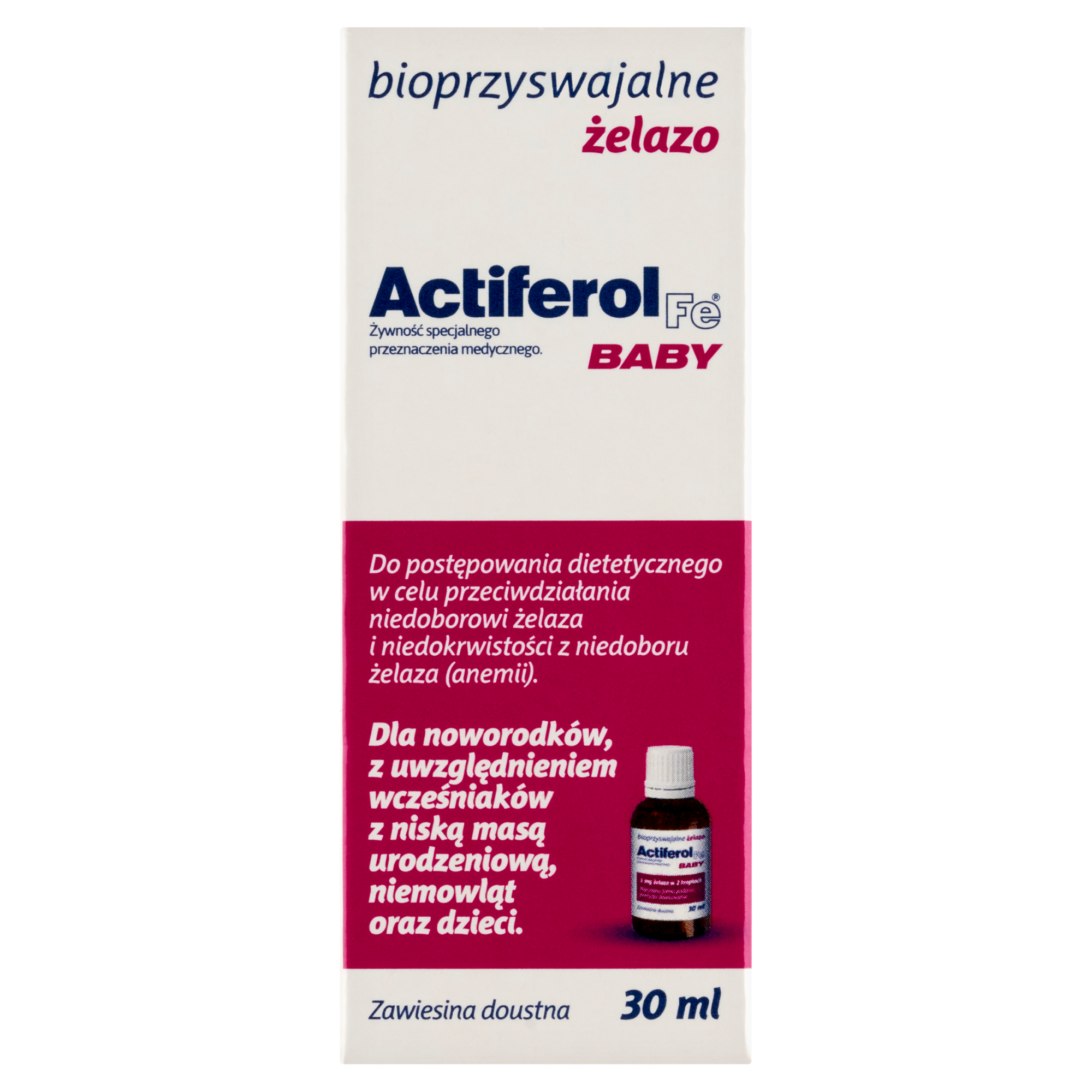 Actiferol Fe Baby, zawiesina doustna, 30 ml zdjęcie