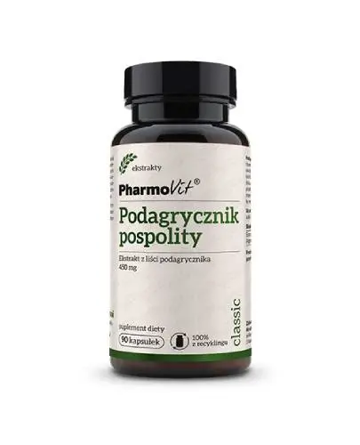 Pharmovit, Podagrycznik Pospolity, 90 kapsułek zdjęcie