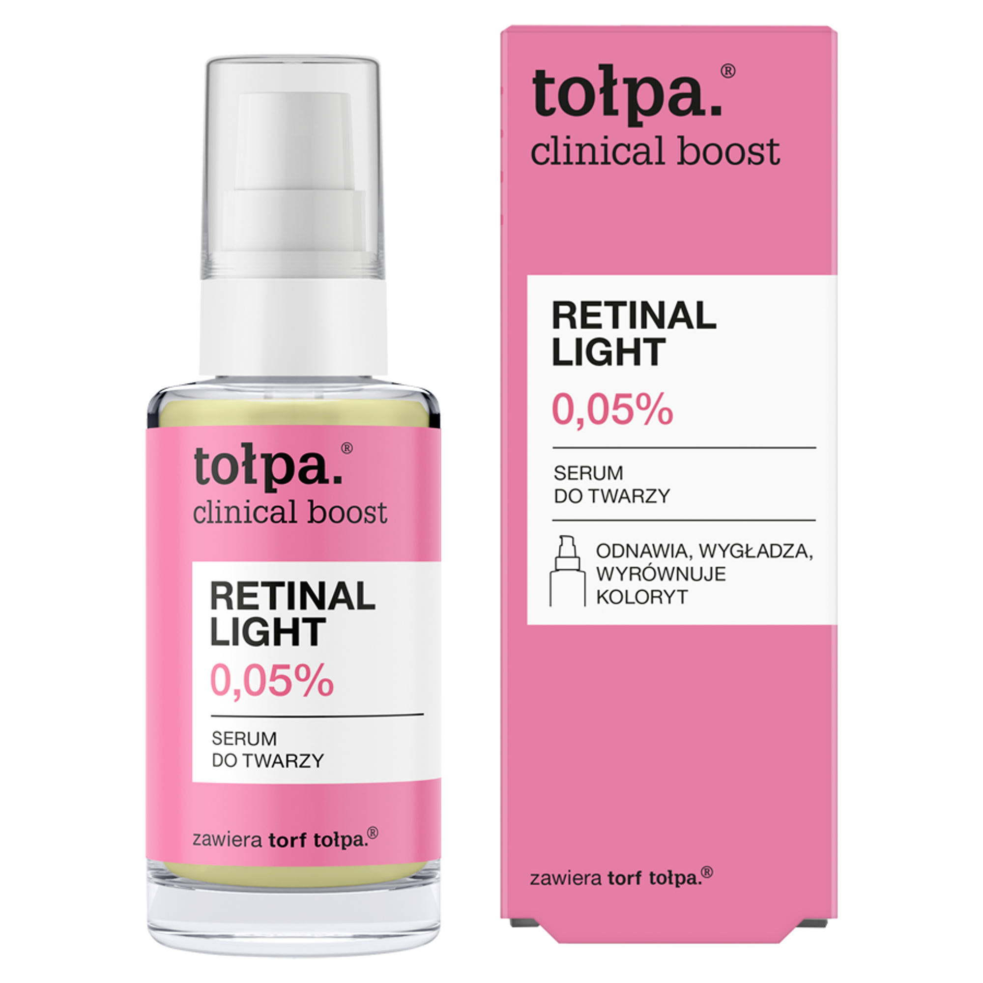 Tołpa Cilinical boost Retinal Light, Serum do twarzy, 30 ml zdjęcie