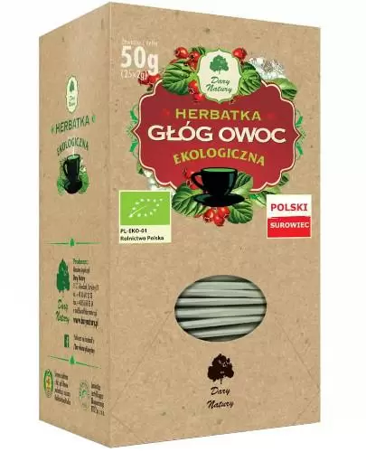 Dary Natury herbatka Owoc głogu 25 saszetek zdjęcie
